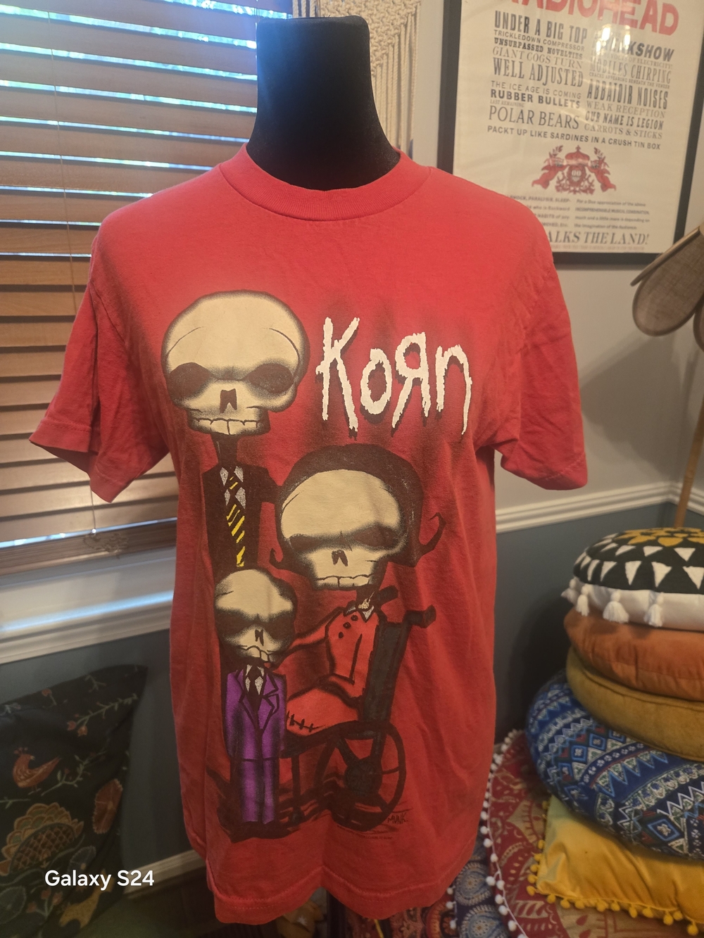 Korn Vintage T Shirt Size Small